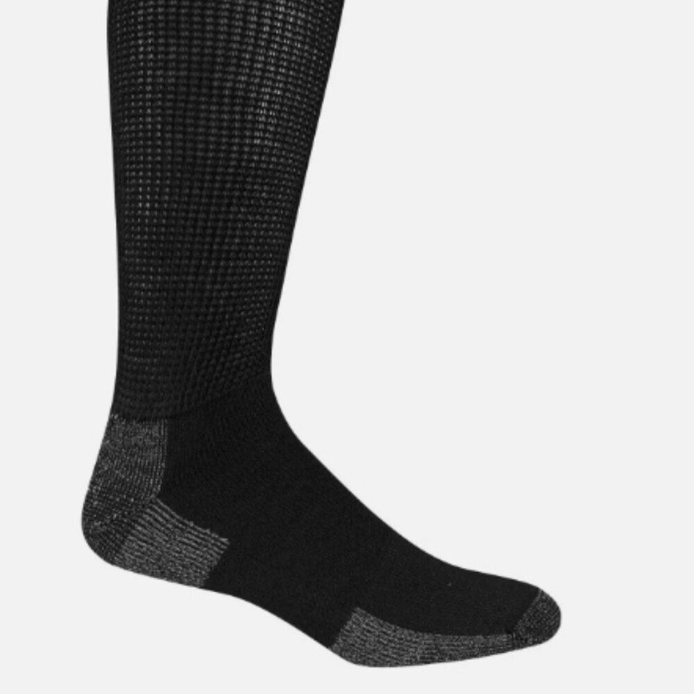 sz7-12 2pr DR SCHOLLS DIABETICS ADVANCED RELIEF BLISTER GUARD CREW SOCKS LD 3589